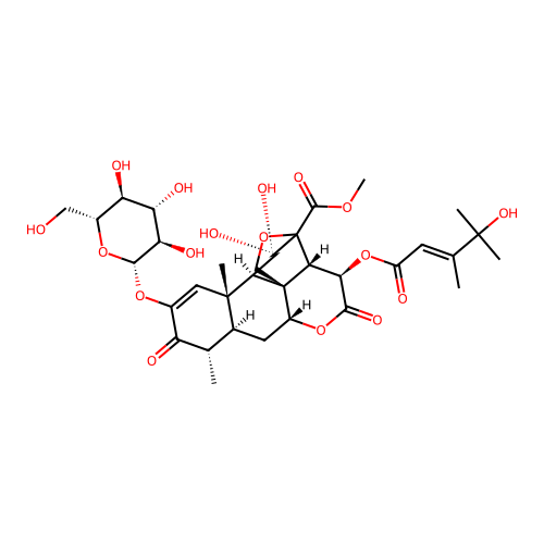 Yadanzioside C structure