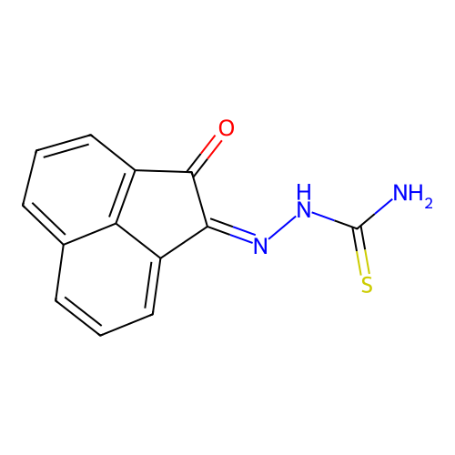 Acenaphthenequinone thiosemicarbazone structure