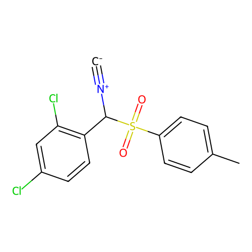 2,4-Dichloro-1-(isocyano(tosyl)methyl)benzene structure