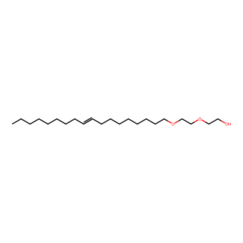 2-[2-(9-Octadecen-1-yloxy)ethoxy]ethanol structure