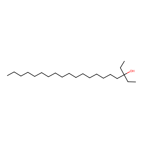 3-Ethyl-3-eicosanol structure