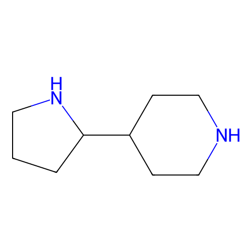 4-(Pyrrolidin-2-yl)piperidine structure