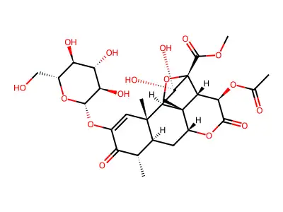 Yadanzioside F structure