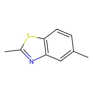 2,5-二甲基苯并噻唑 structure