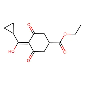 抗倒酯 structure