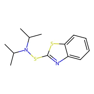 N,N-Diisopropyl-2-benzothiazolesulfenamide structure