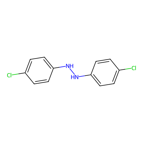 1,2-Bis(4-chlorophenyl)hydrazine structure