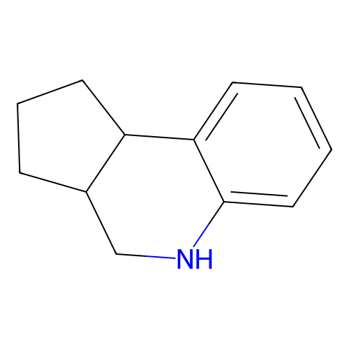1H-Cyclopenta[c]quinoline, 2,3,3a,4,5,9b-hexahydro- structure