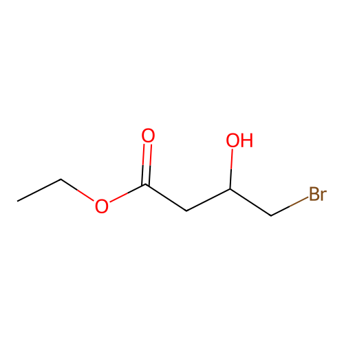 Ethyl 4-bromo-3-hydroxybutanoate structure
