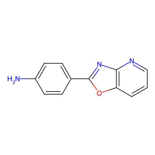 4-(Oxazolo[4,5-b]pyridin-2-yl)aniline structure