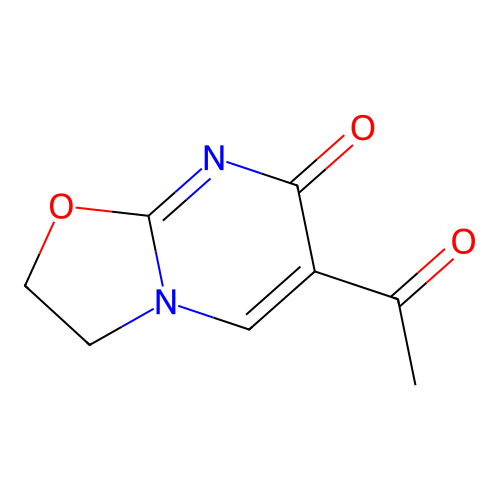6-Acetyl-2,3-dihydro-[1,3]oxazolo[3,2-a]pyrimidin-7-one structure