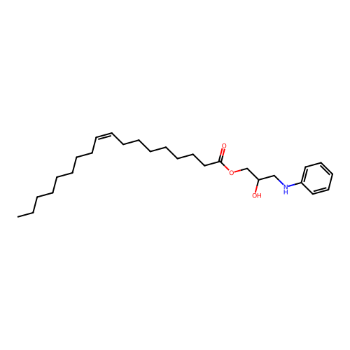 3-Phenylamino-1,2-propanediol monooleate structure