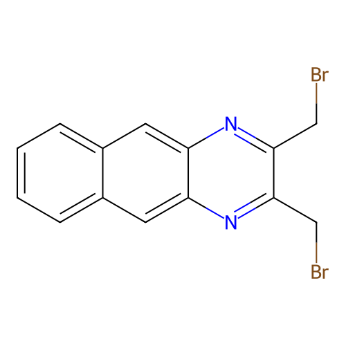 2,3-Bis(bromomethyl)benzo[g]quinoxaline structure