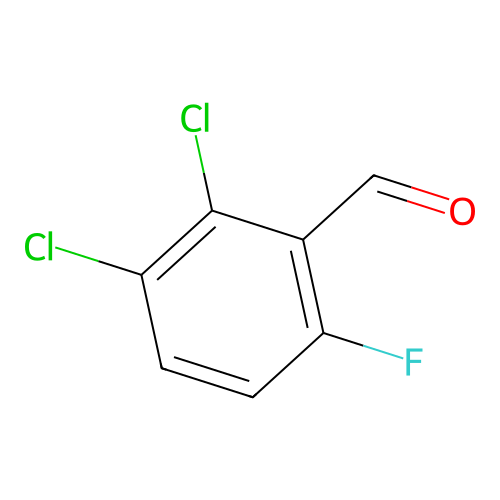 2,3-Dichloro-6-fluorobenzaldehyde structure