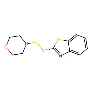 2-(4-Morpholinyldithio)benzothiazole structure
