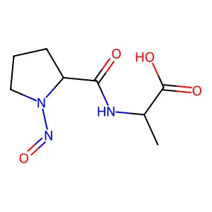 N-Nitroso-prolylalanine structure