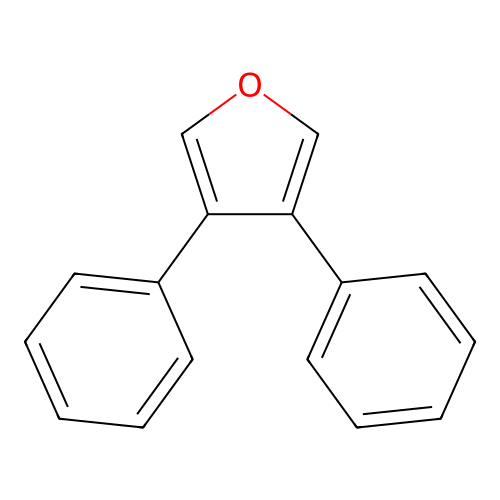 3,4-Diphenylfuran structure