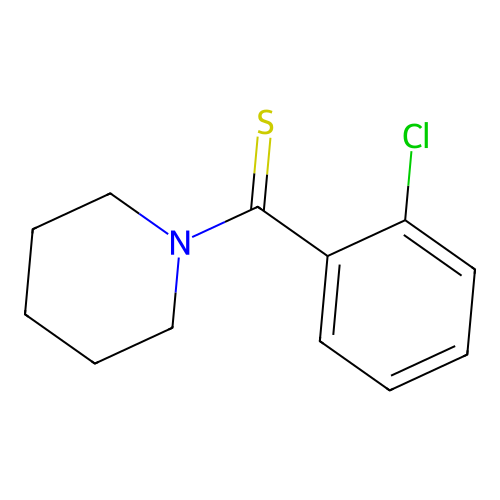 1-(2-Chlorobenzothioyl)piperidine structure