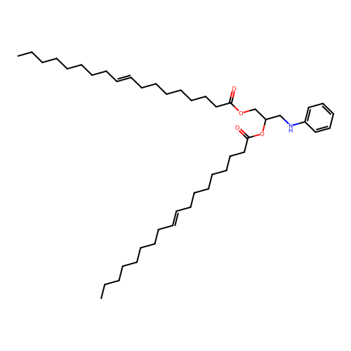 3-(N-Phenylamino)-1,2-propanediol 1,2-dioleoyl ester structure