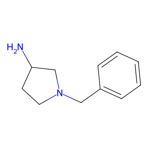 1-Benzyl-3-aminopyrrolidine structure