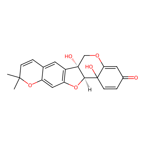 Hydroxytuberosone structure