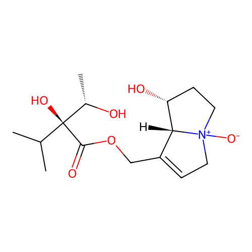 Lycopsamine N-oxide structure
