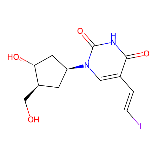 Carbocyclic ivdu structure