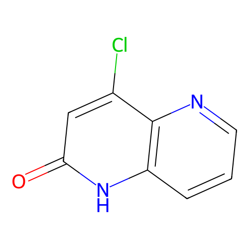 4-chloro-1H-1,5-naphthyridin-2-one structure