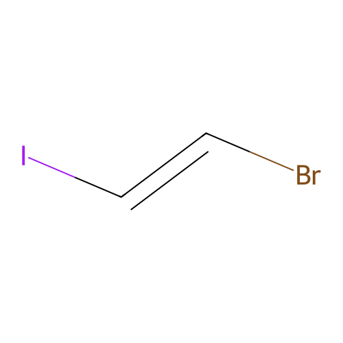 1-Bromo-2-iodoethene structure
