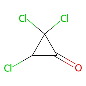 2,2,3-Trichlorocyclopropan-1-one structure