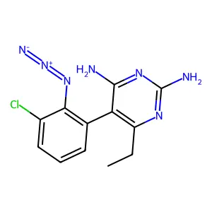 3-Azidopyrimethamine structure