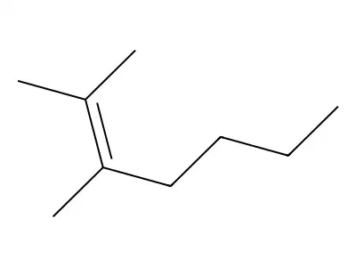 2-Heptene, 2,3-dimethyl- structure