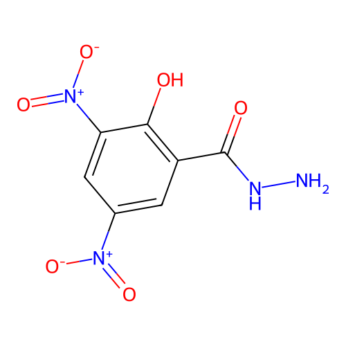 3,5-Dinitrosalicylic acid hydrazide structure
