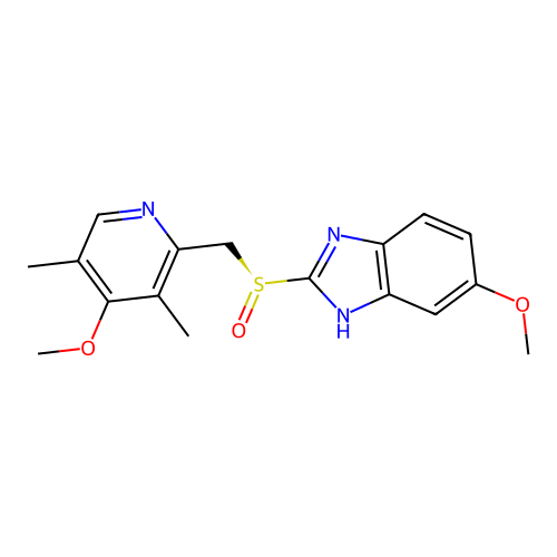 埃索美拉唑 structure