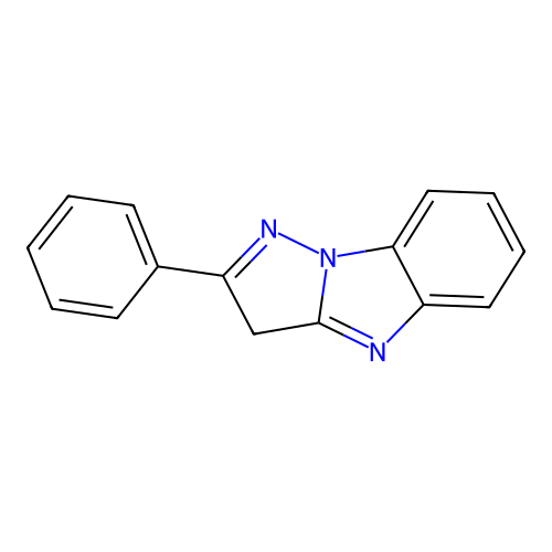 2-phenyl-3H-pyrazolo[1,5-a]benzimidazole structure