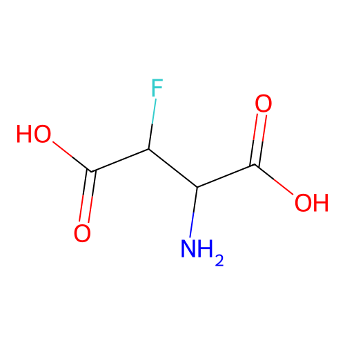 2-氨基-3-氟丁二酸 structure