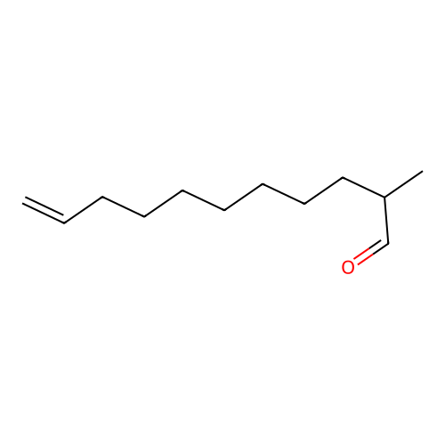 2-Methylundec-10-enal structure