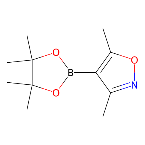 3,5-Dimethylisoxazole-4-boronic acid pinacol ester structure