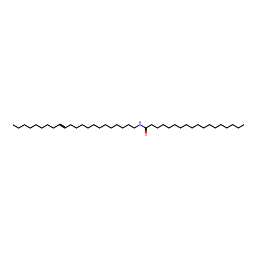 N-docos-13-enyloctadecanamide structure