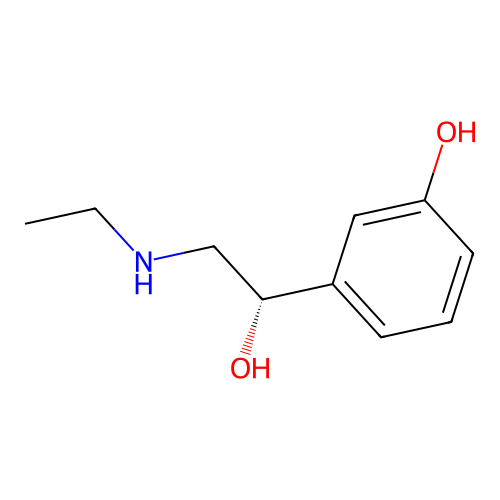 Etilefrine, (S)- structure