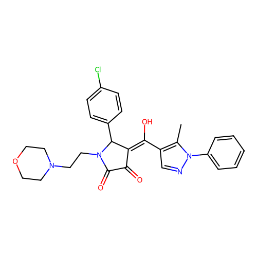 C27H27ClN4O4 structure
