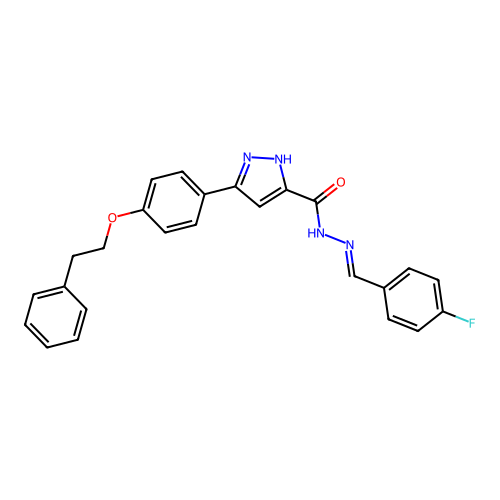 C25H21FN4O2 structure