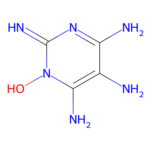 嘧啶-2,4,5,6-四胺1-氧化物 structure