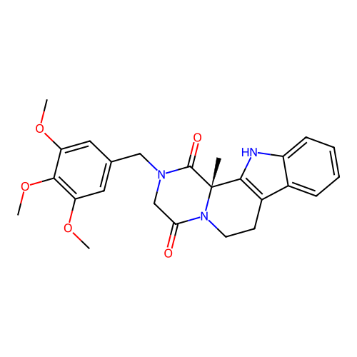 C25H27N3O5 structure