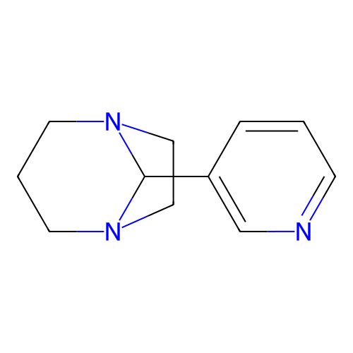 8-(Pyridin-3-yl)-1,5-diazabicyclo[3.2.1]octane structure