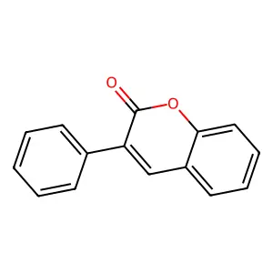 3-Phenylcoumarin structure