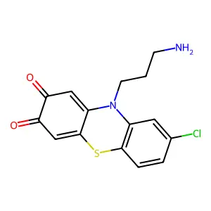 7,8-Dioxo-N,N-didesmethylchlorpromazine structure