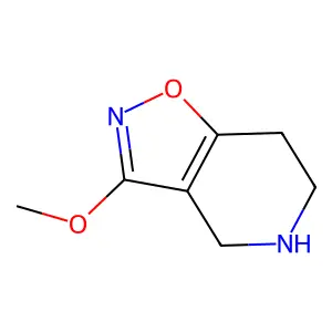 3-Methoxy-4,5,6,7-tetrahydroisoxazolo(4,5-c)pyridine structure