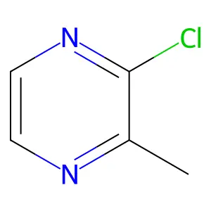 Pyrazine, 2-chloro-3-methyl- structure