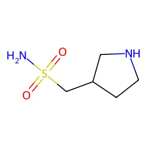 吡咯烷-3-基甲磺酸 structure
